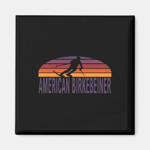 Amerikanischer Birkebeiner-Wanderweg Langlaufloipe Magnet