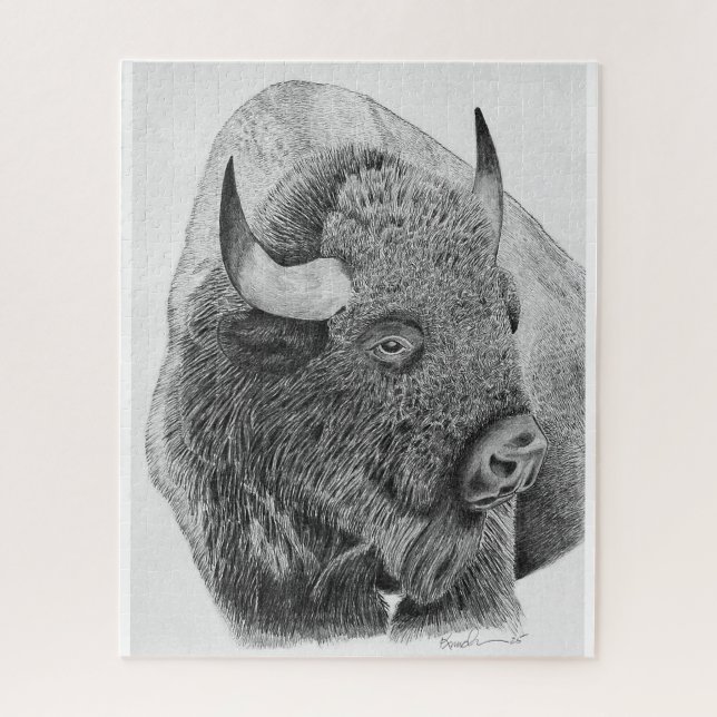 Amerikanischer Bison (Vertikal)