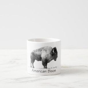 Amerikanischer Bison Espressotasse