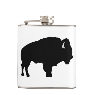 Amerikanischer Bison Flachmann