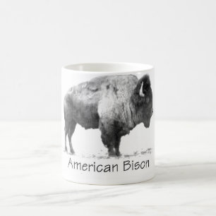 Amerikanischer Bison Kaffeetasse
