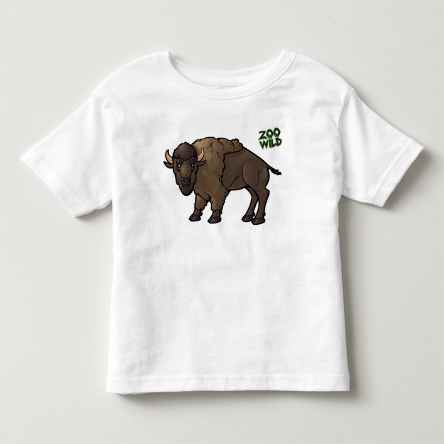 Amerikanischer Bison Kleinkind T-shirt (Vorderseite)
