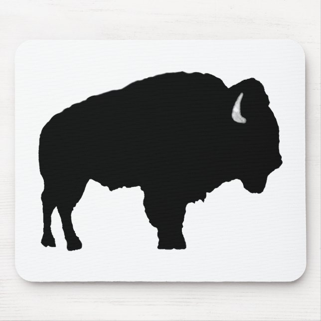 Amerikanischer Bison Mousepad (Vorne)