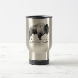 Amerikanischer Bison Reisebecher