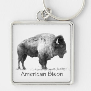 Amerikanischer Bison Schlüsselanhänger