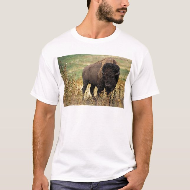 Amerikanischer Bison T-Shirt (Vorderseite)