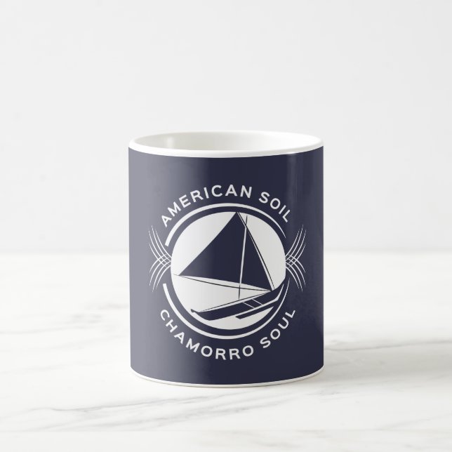 Amerikanischer Boden, Chamorro Soul-Kaffee-Tasse Kaffeetasse (Mittel)
