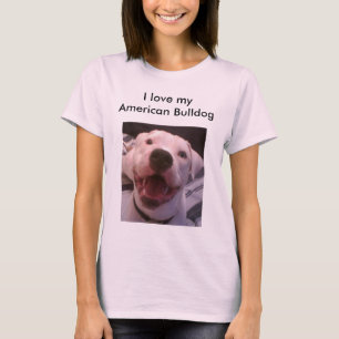 Amerikanischer Bulldoggen-T - Shirt