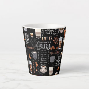 amerikanischer Cappuccino Milchtasse