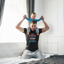 Amerikanischer Ehemann Vater Held Veteran | Patrio