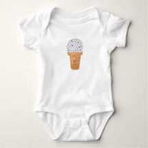 Amerikanischer Eiscreme-Body | 4. Juli-Stil