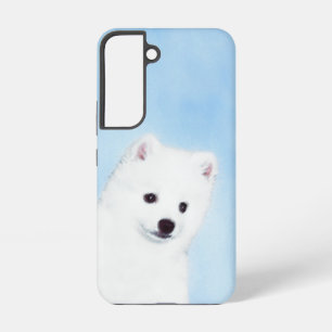 Amerikanischer Eskimo-Hund Malerei - Originale Hun Samsung Galaxy Hülle