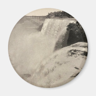 Amerikanischer Fall von der Ziegen-Insel, seltenes Magnet