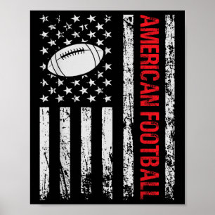 Amerikanischer Fantasy-Football-Spieler & Trainer Poster