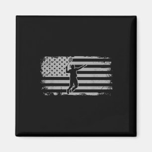 Amerikanischer Flagge Badminton Shuttle Magnet