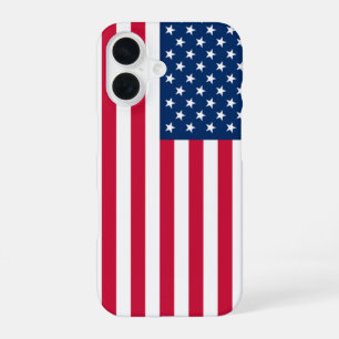 Amerikanischer Flagge iPhone-Hülle Patriotisch iPhone 16 Hülle