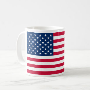 Amerikanischer Flagge Kaffeebecher Kaffeetasse