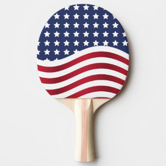 Amerikanischer Flagge Ping-Pong-Schläger Tischtennis Schläger