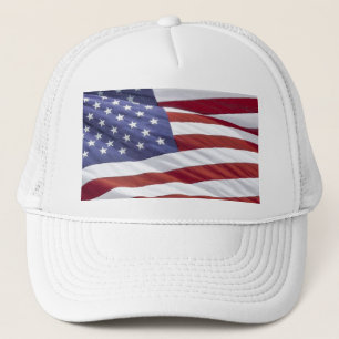 Amerikanischer-Flaggen-Hut Truckerkappe