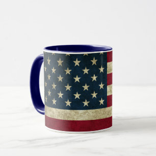 Amerikanischer Flaggen-Patriotismus-Kaffeebecher Tasse