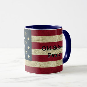 Amerikanischer Flaggen-Patriotismus-Kaffeebecher Tasse