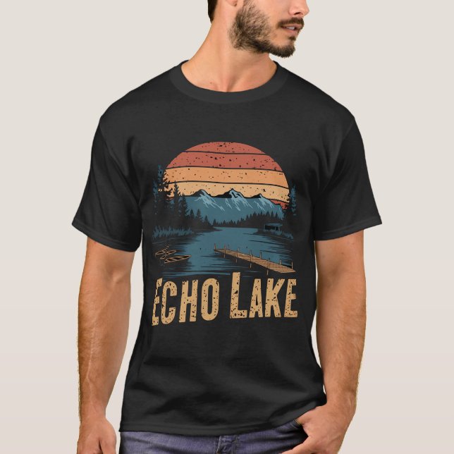 Amerikanischer Flaggenköder T-Shirt (Vorderseite)