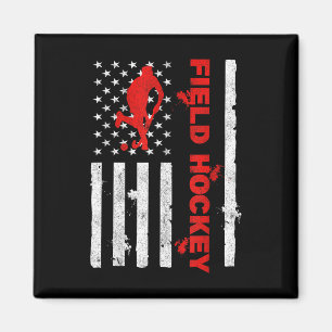 Amerikanischer Flaggenverteidiger Torwart-Tor Feld Magnet