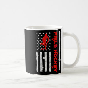 Amerikanischer Flaggenverteidiger Torwart Torschüt Kaffeetasse