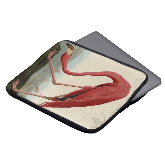 Amerikanischer Flamingo Laptopschutzhülle (Vorne Oben)