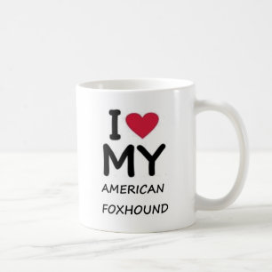 Amerikanischer Foxhound Kaffeetasse