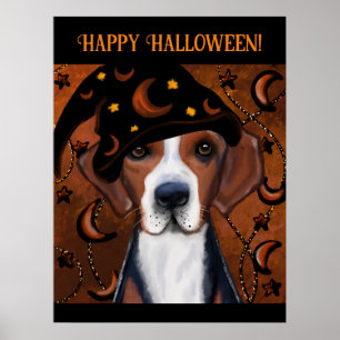 Amerikanischer Foxhound Poster