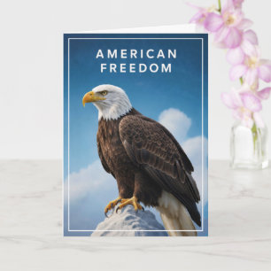 Amerikanischer Freiheitsadler Karte