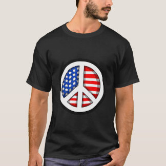Amerikanischer Frieden T-Shirt