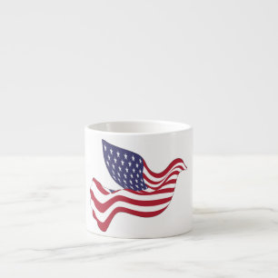 AMERIKANISCHER FRIEDENSABSCHLUSS ESPRESSOTASSE