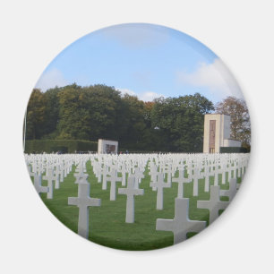 Amerikanischer Friedhof Luxemburg Magnet