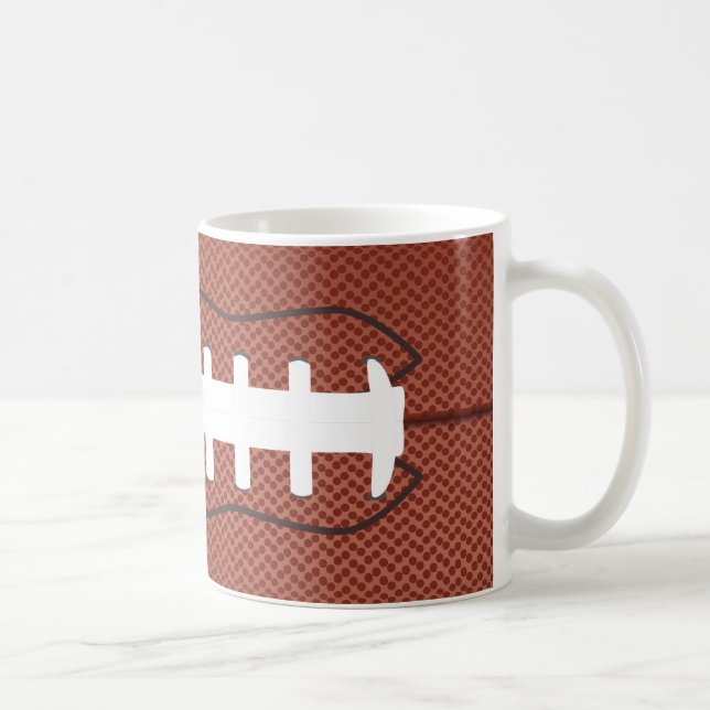 amerikanischer Fußball Kaffeetasse (Rechts)