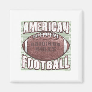 Amerikanischer Fußball-Magnet Magnet