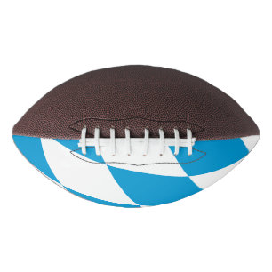 Amerikanischer Fußball mit bayerischer Flagge Football