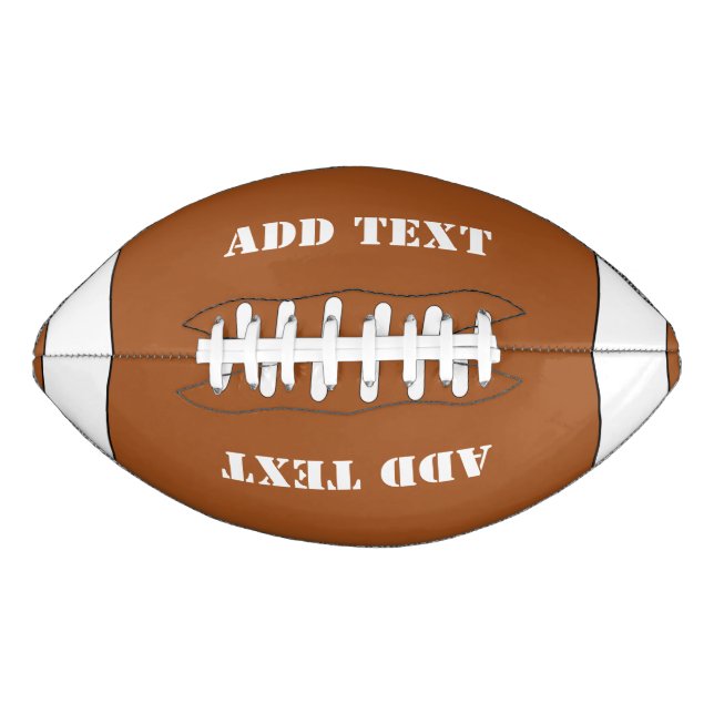 Amerikanischer Fußball personalisiert Football (Vorderseite)