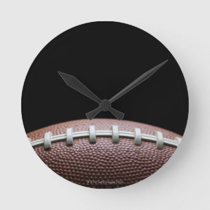 Amerikanischer Fußball Runde Wanduhr