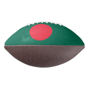 Amerikanischer Fußball unter der Flagge Bangladesc Football
