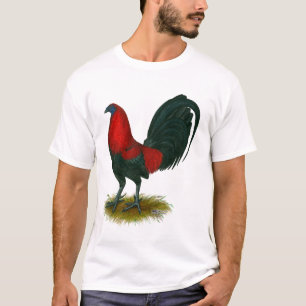 Amerikanischer Gamecock:  Braunrot T-Shirt