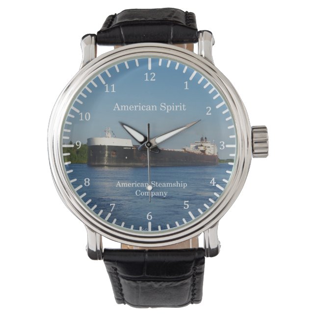 amerikanischer Geist Armbanduhr (Vorderseite)