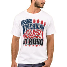 Amerikanischer Geist stark 4. Juli Patriotisch