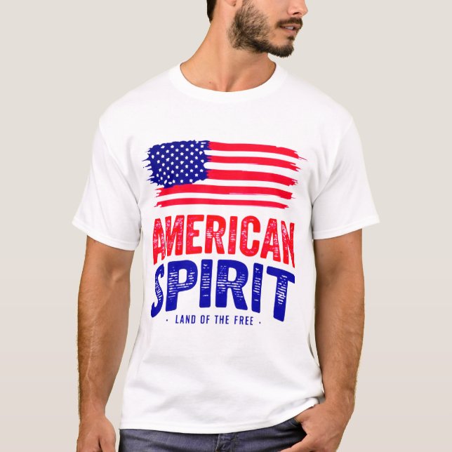 amerikanischer Geist T-Shirt (Vorderseite)