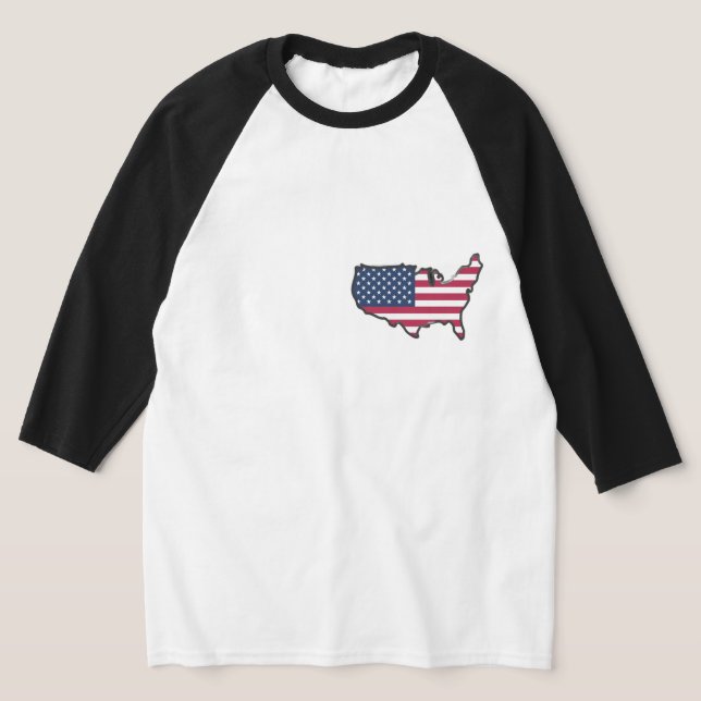 🇺🇸 AMERIKANISCHER GEIST 🇺🇸 T-Shirt (Ablage )