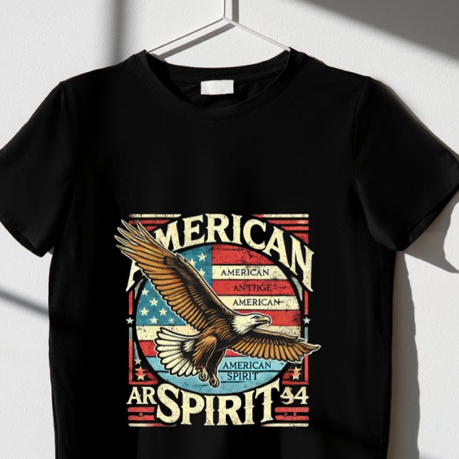 Amerikanischer Geist. Wir T-Shirt (Von Creator hochgeladen)