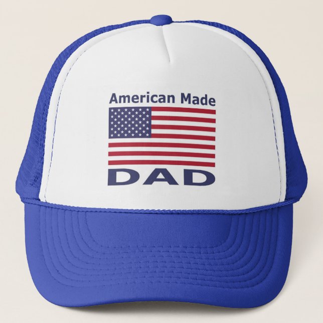 Amerikanischer gemachter Vater Truckerkappe (Vorderseite)