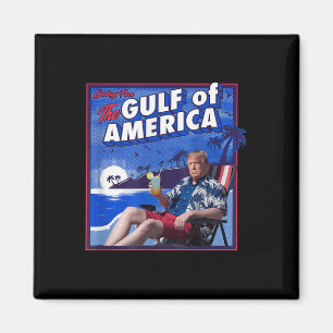Amerikanischer Golf-Mexiko Präsident Sombrero Somm Magnet