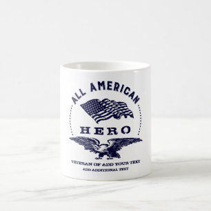 Amerikanischer Held Kaffeetasse